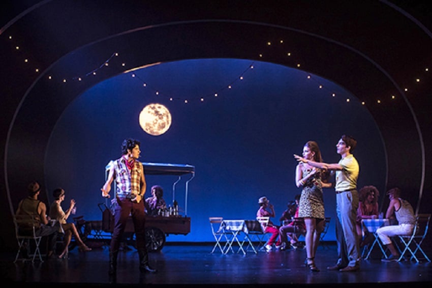 A production shot of La Jaula de Las Locas.