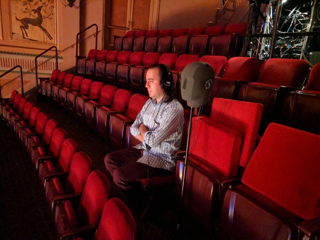 Kai Harada at work.