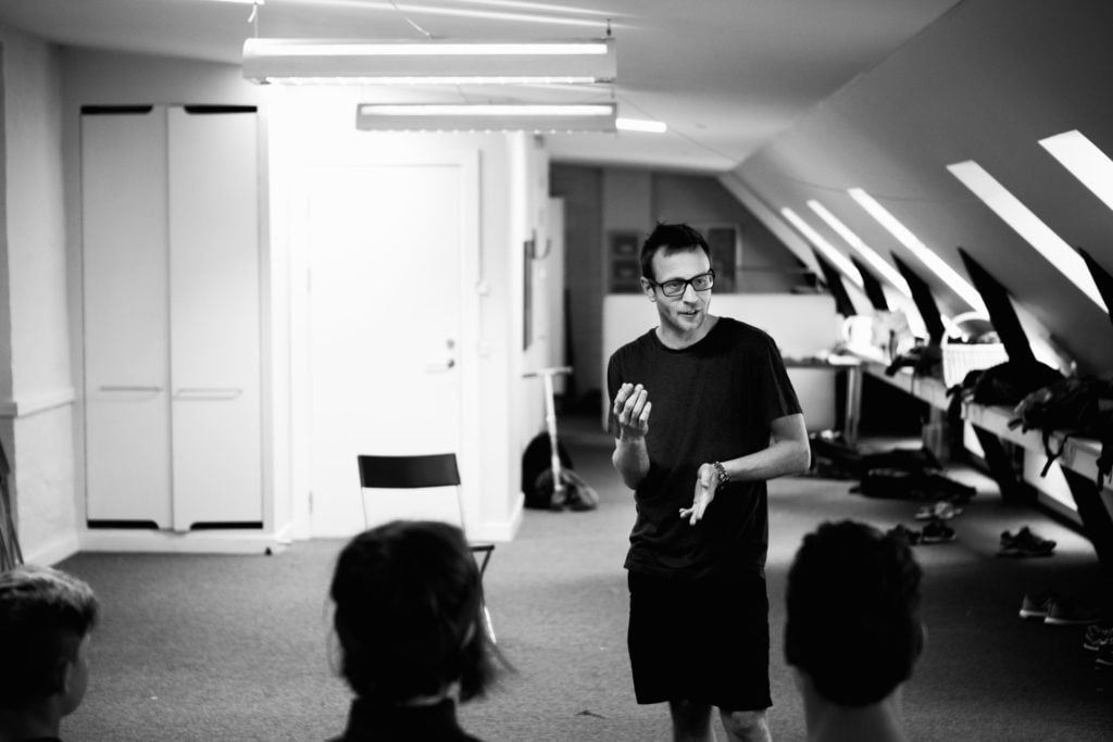 Stefan Pagels Andersen at work.