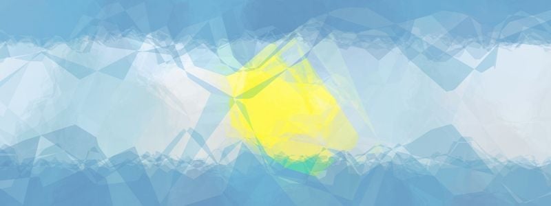 An abstract Argentina flag.