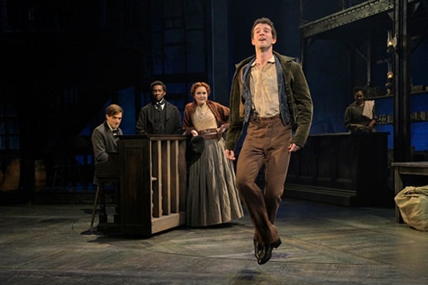 A.J. Shively in Paradise Square.