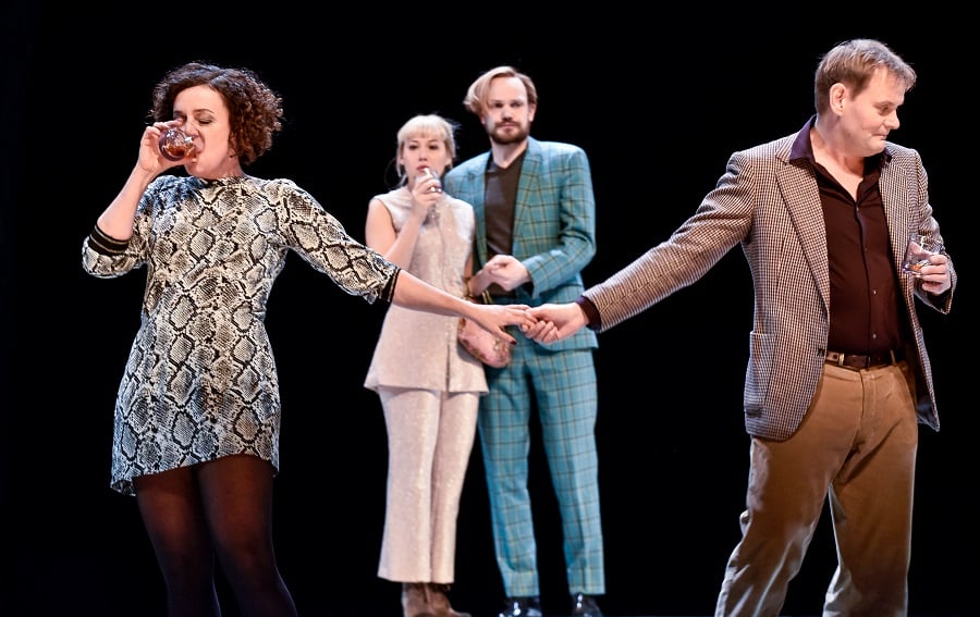 The cast of Wer hat Angst vor Virginia Woolf?.