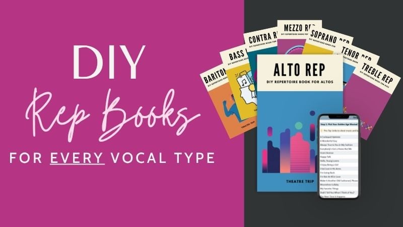 DIY Rep Books for Every Vocal Type