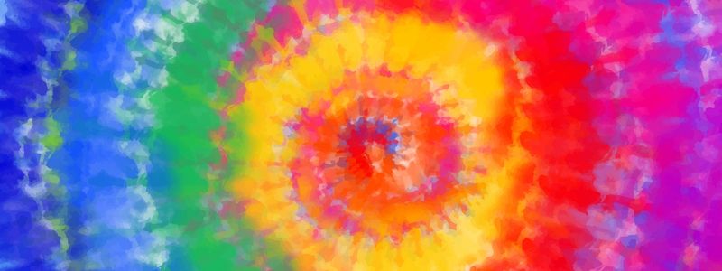 A 1960s tie dye pattern.