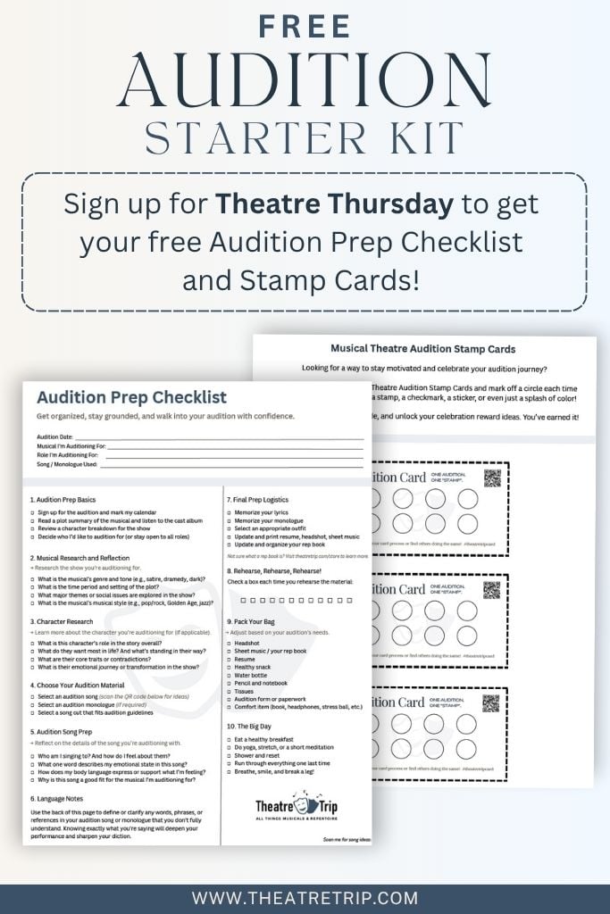 Free Audition Starter Kit Ad.