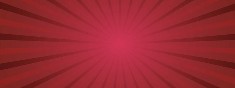 A red sunburst pattern.