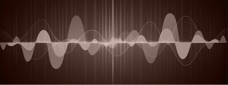 An uptempo style sound wave.