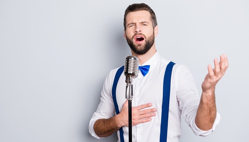 A bass singer.