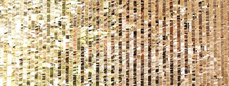 A glitter sequin curtain.