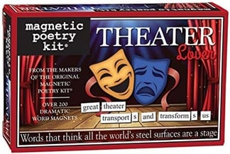 Theater Lover Magnetic Poetry Kit