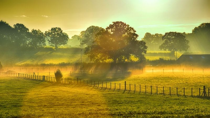 English countryside.