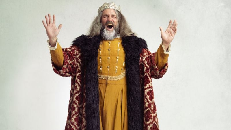 A jolly king.