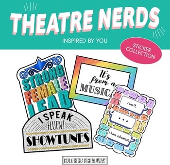 Theatre Nerds Stickers