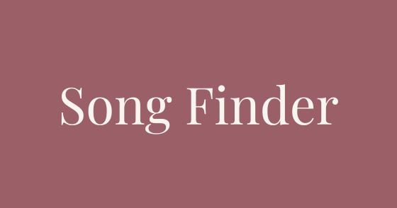 Song Finder.