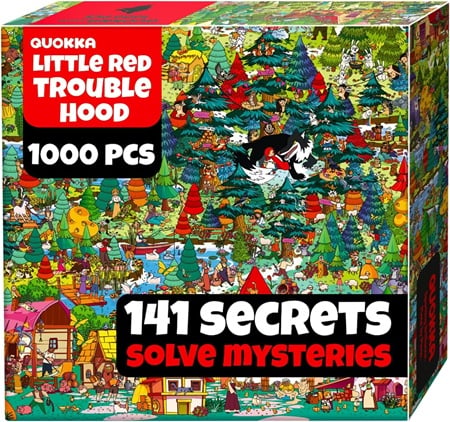 Little Red Trouble Hood Puzzle.
