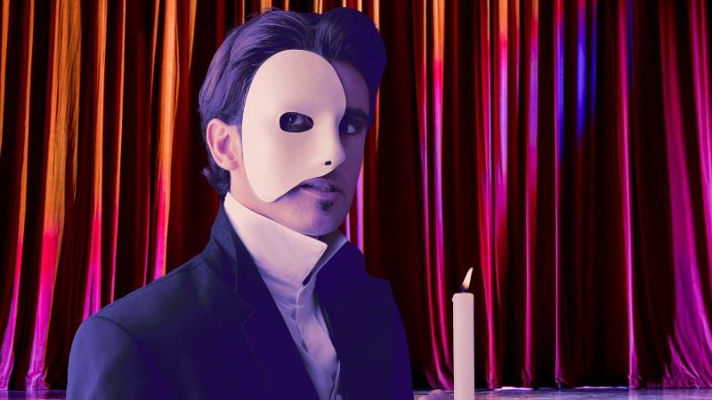 A phantom at a theatre.
